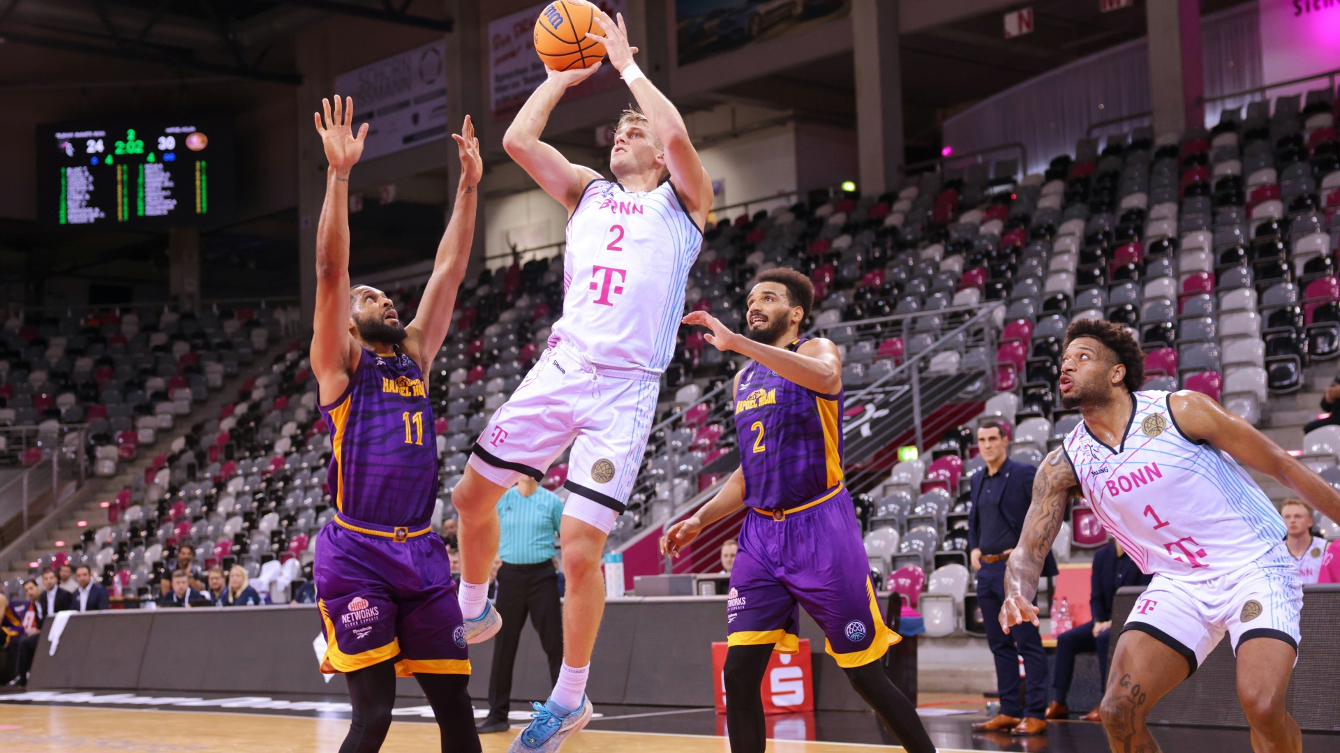 Champions League: Bonn verliert knapp gegen Hapoel Holon