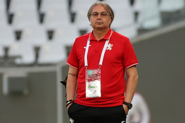 Bulgaria's coach Yasen Petrov