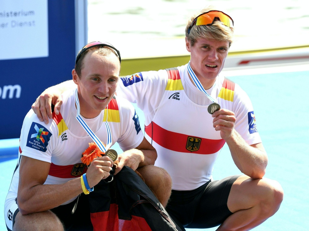 Rommelmann (l.) und Osborne holen EM-Silber Rommelmann (l.) und Osborne holen EM-Silber