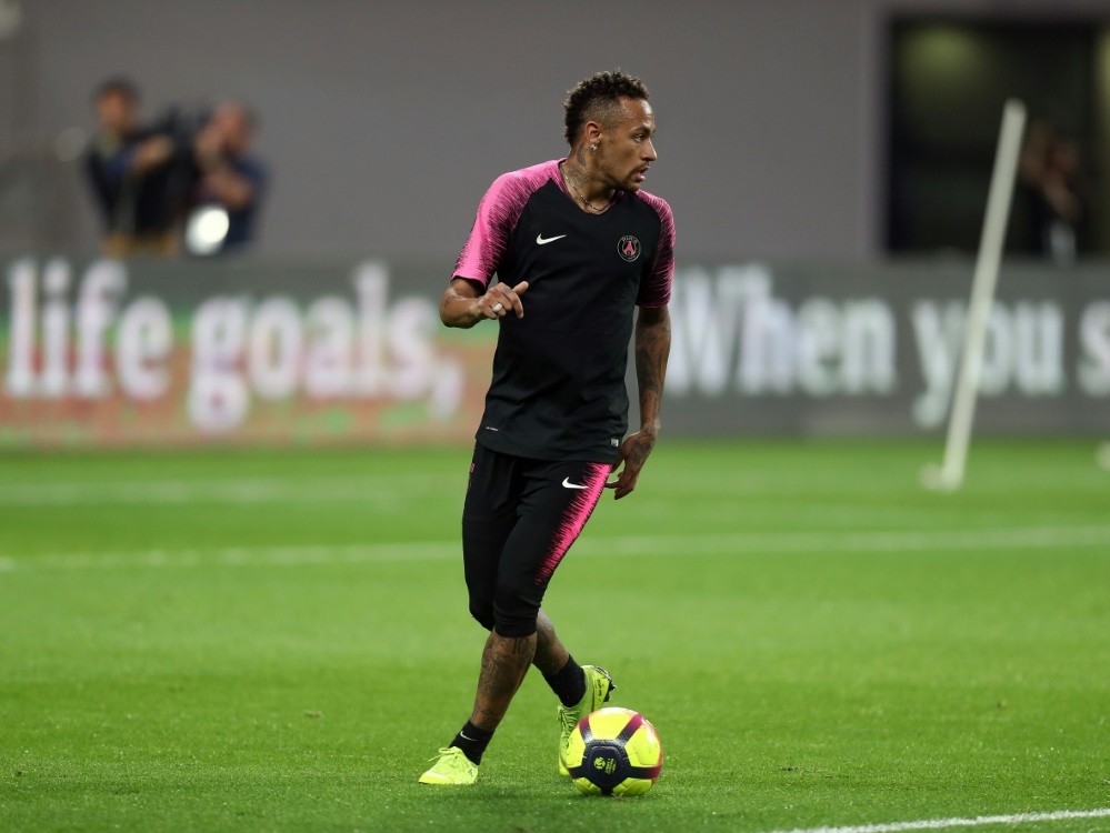 Neymar nach langer Verletzungspause zurück im Training