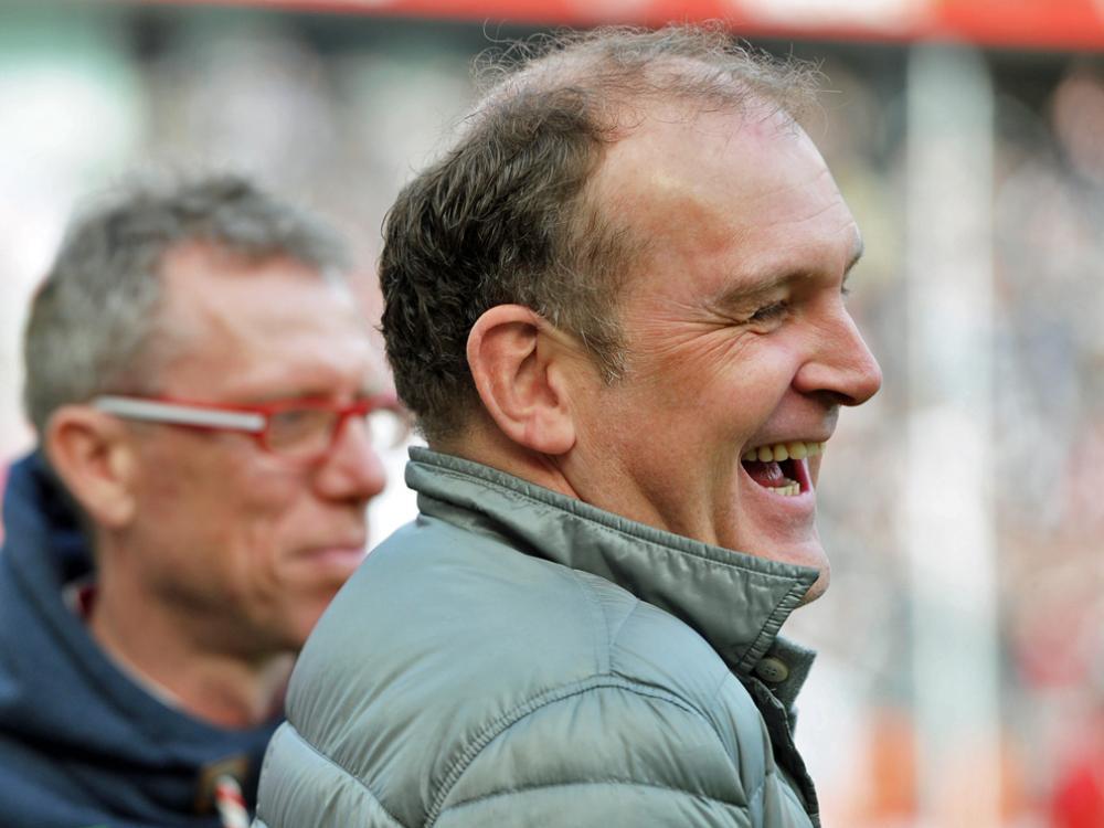 Jörg Schmadtke sieht den 1. FC Köln auf einem guten Weg