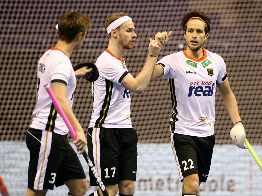 Klarer 7:4-Sieg der deutschen Hockey-Männer Klarer 7:4-Sieg der deutschen Hockey-Männer