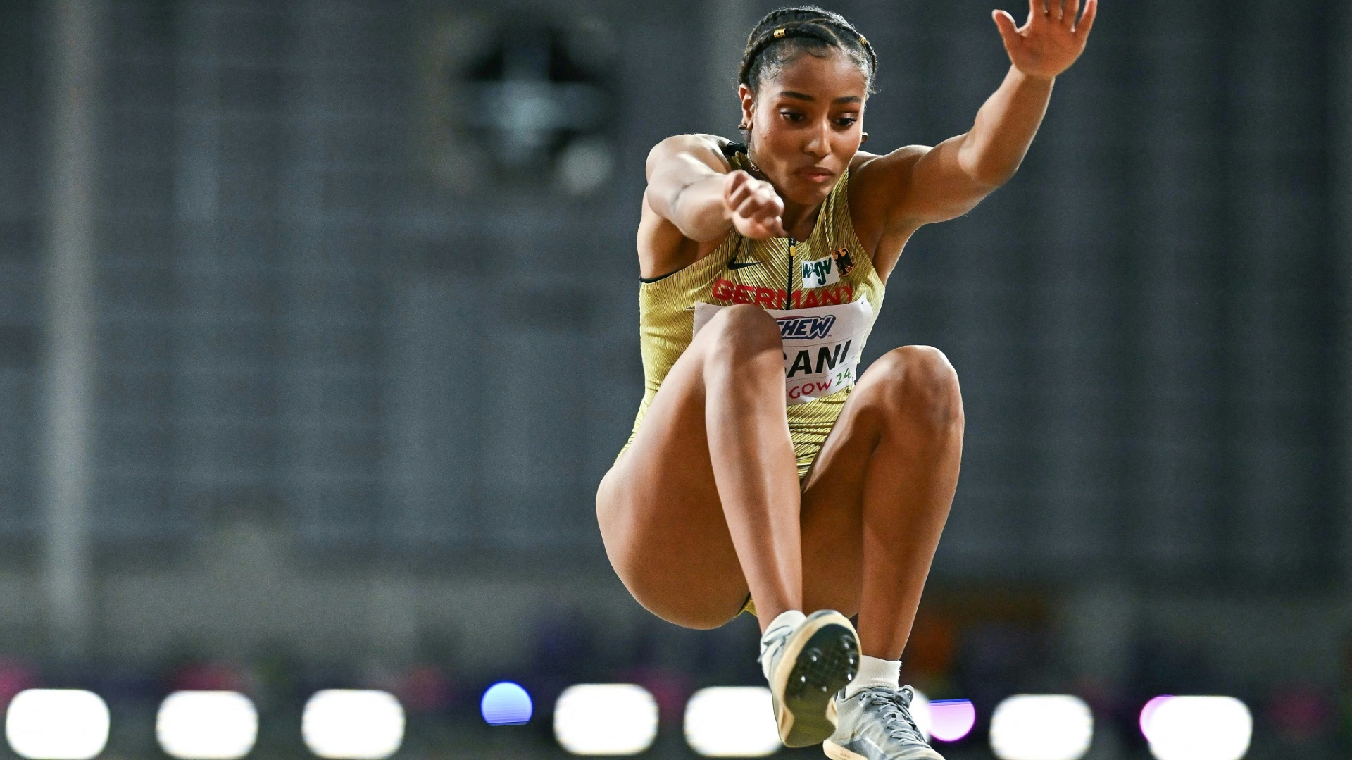 Mikaelle Assani schrammt an der Medaille vorbei