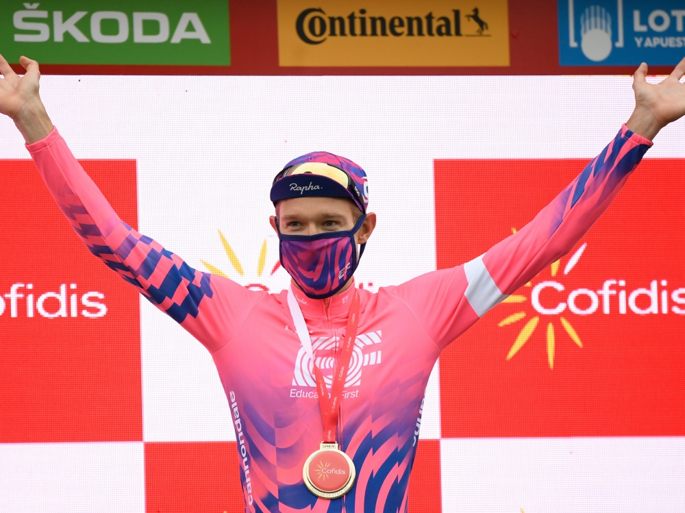 Magnus Cort Nielsen gewinnt die 16. Etappe Magnus Cort Nielsen gewinnt die 16. Etappe