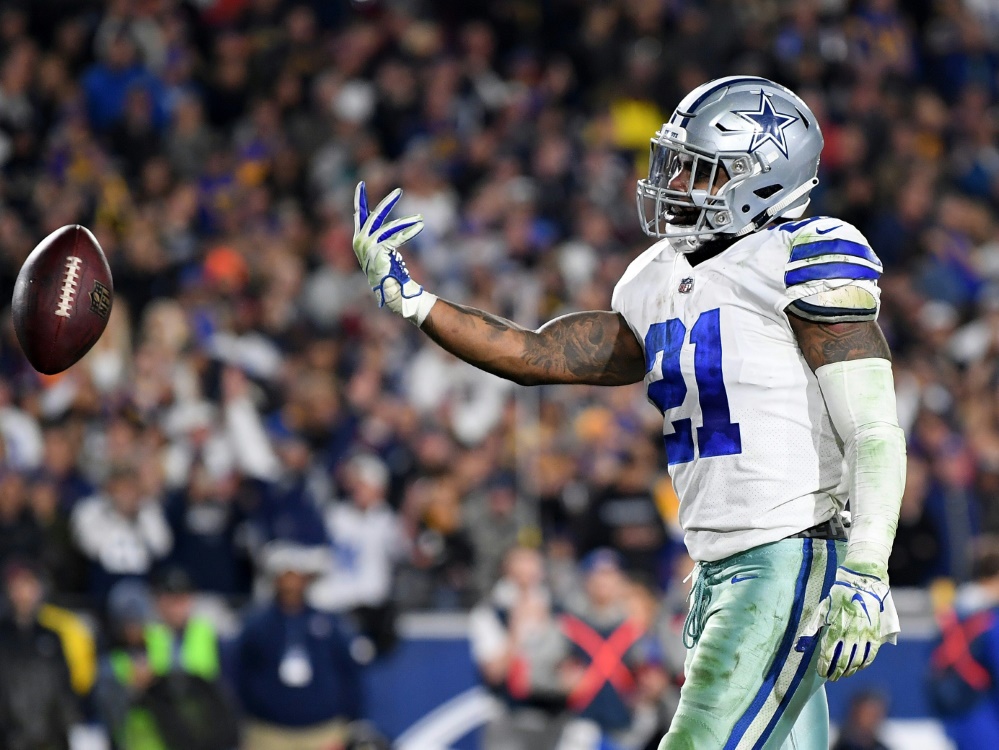 Soll bald wieder für Dallas jubeln: Ezekiel Elliott Soll bald wieder für Dallas jubeln: Ezekiel Elliott