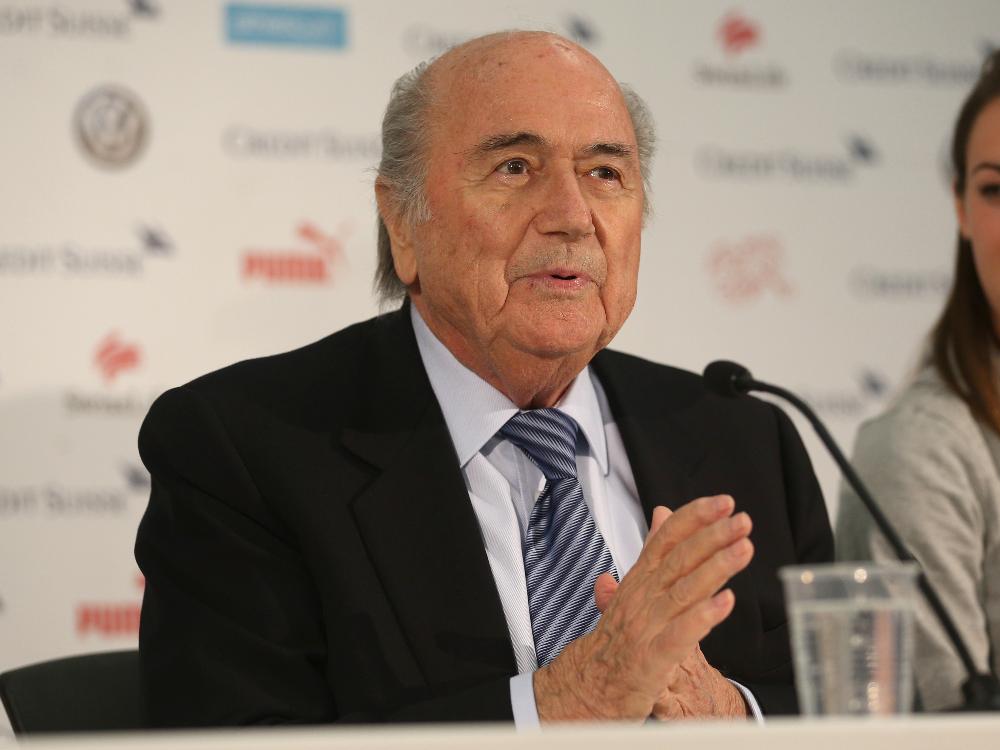 Joseph S. Blatter streitet alle Vorwürfe ab