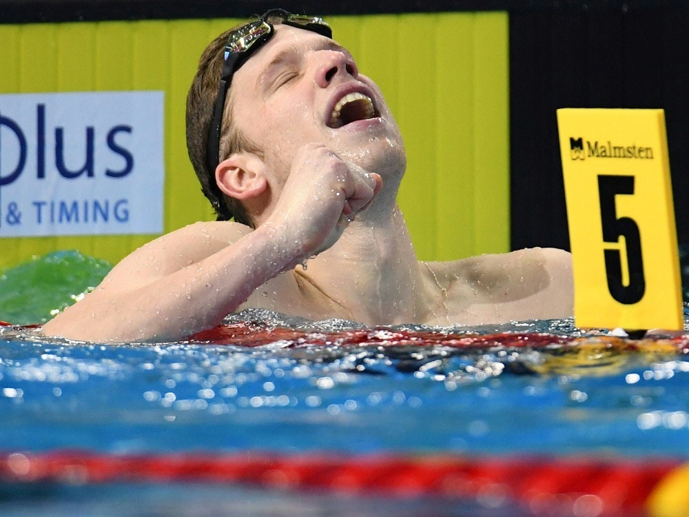 Philip Heintz schwimmt in Doha auf Rang zwei Philip Heintz schwimmt in Doha auf Rang zwei