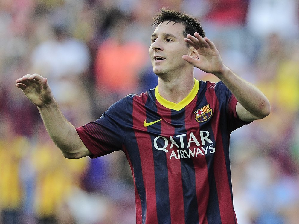 Traf beim 7:0-Kantersieg doppelt: Lionel Messi