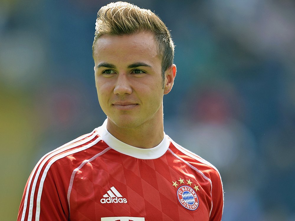 Götze steht vor seinem Bundesliga-Debüt für Bayern.