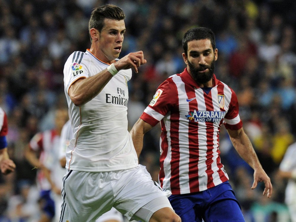 Gareth Bale (l.) steht Real Madrid nicht zur Verfügung