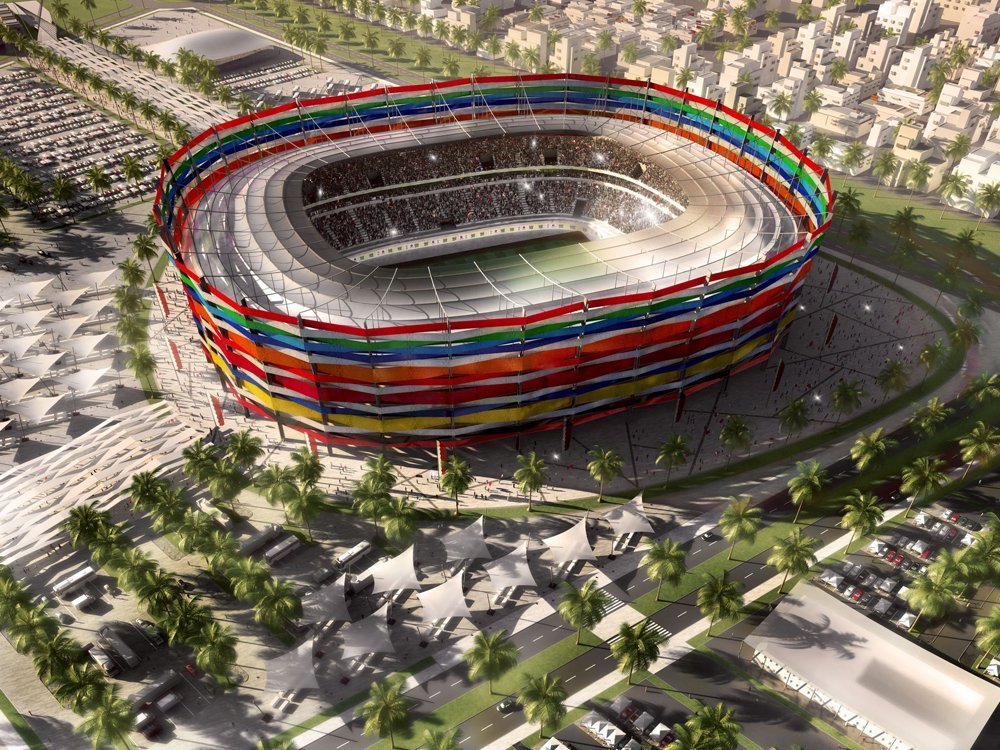 WM 2022: Stadion in Doha WM 2022: Stadion in Doha