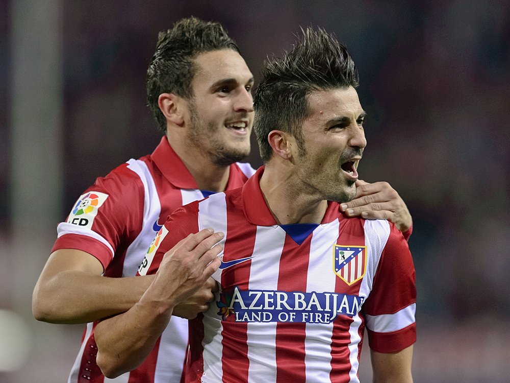 Villa erzielte gegen Sevilla einen Doppelpack Villa erzielte gegen Sevilla einen Doppelpack
