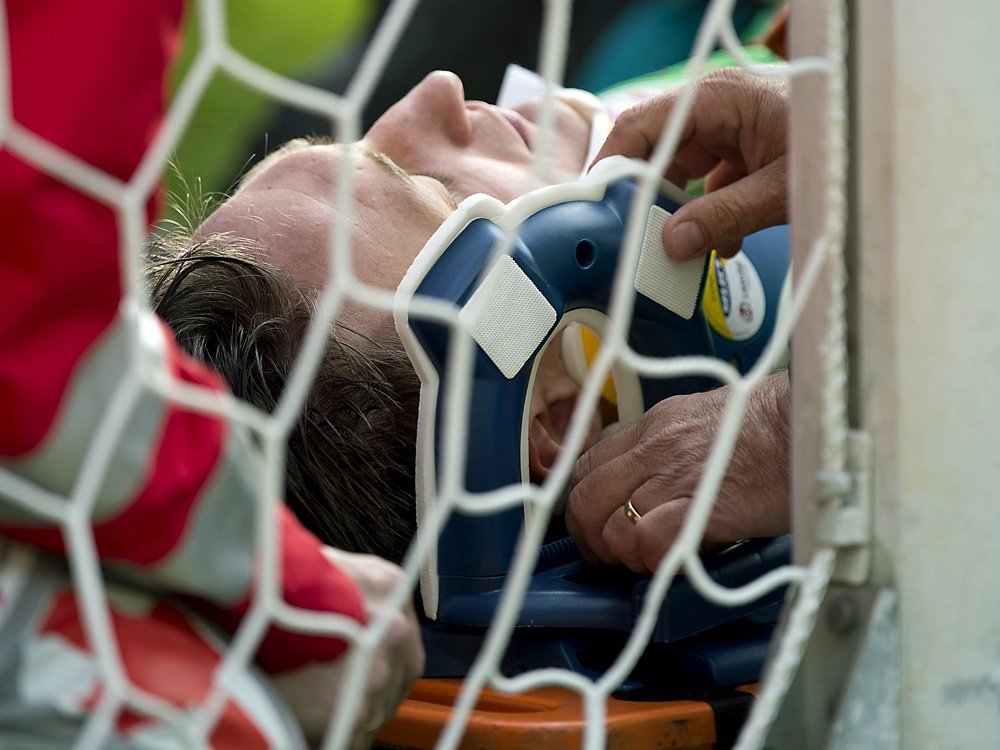 Przemyslaw Tyton musste ins Krankenhaus Przemyslaw Tyton musste ins Krankenhaus