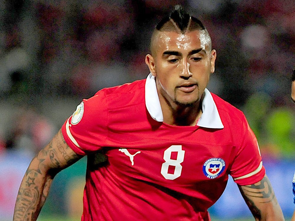 Vidal fehlt Chile gegen England und Brasilien Vidal fehlt Chile gegen England und Brasilien