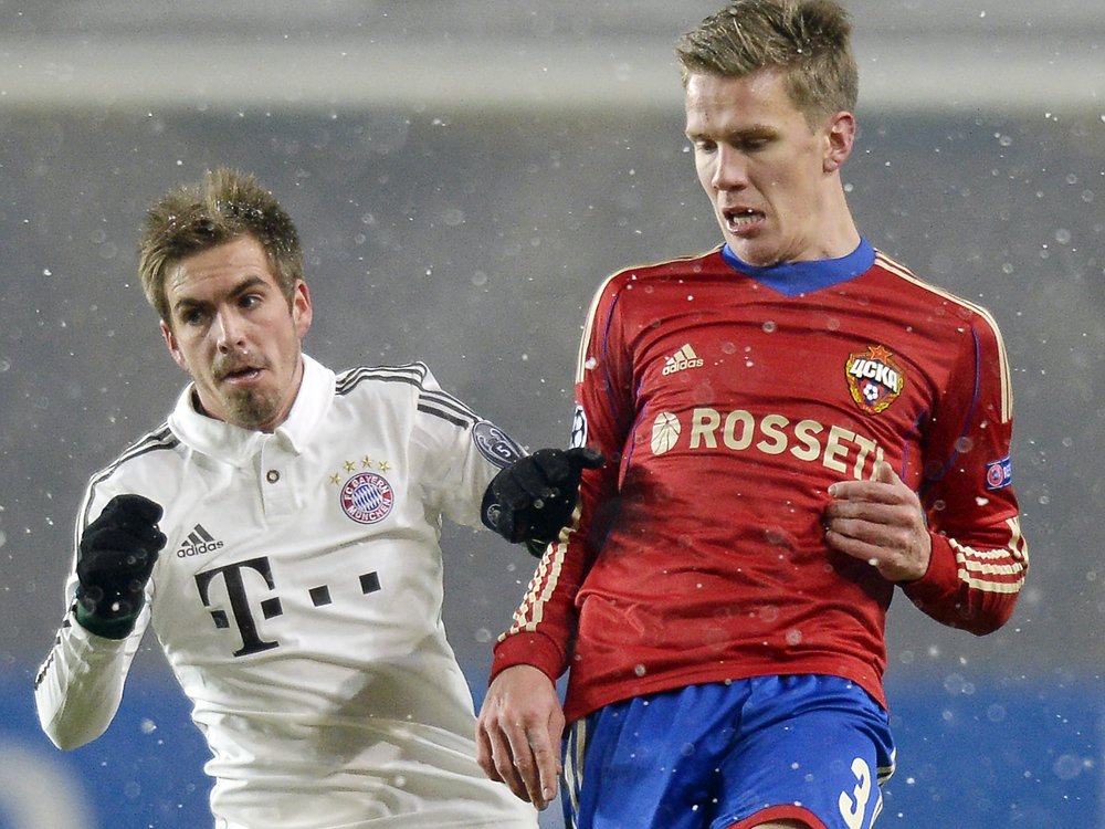 Philipp Lahm (l.) wurde verletzungsbedingt ausgewechselt Philipp Lahm (l.) wurde verletzungsbedingt ausgewechselt