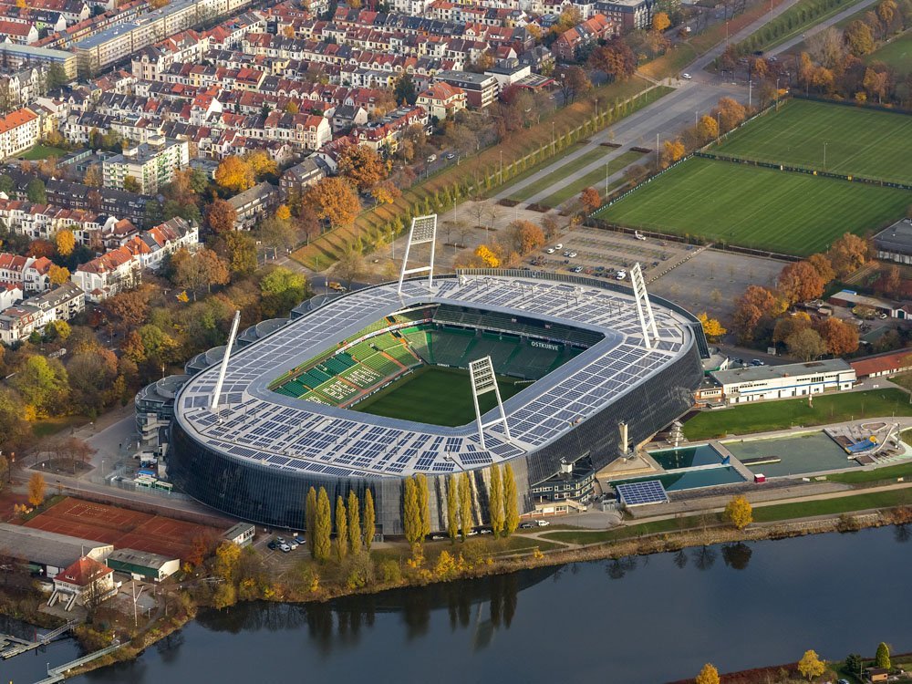 Das Weserstadion wurde von 