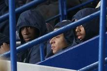 Mbappé (M.) saß in seiner PSG-Zeit bislang nur selten draußen