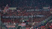 Die Fans des VfB machten ihrem Ärger Luft