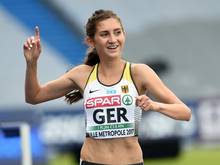 Siegte über 3000 m Hindernis: Gesa Felicitas Krause