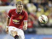 Bastian Schweinsteiger kam nach der Pause zum Einsatz