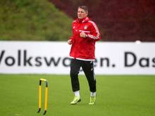 Bastian Schweinsteiger ist wieder im Mannschaftstraining