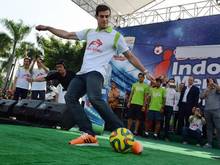 Gareteh Bale wurde von Fans in Jakarta gefeiert