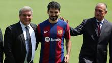 Ilkay Gündogan wird beim FC Barcelona vorgestellt