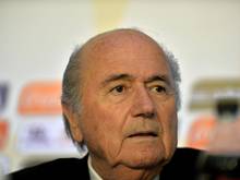 Klares Bekenntnis für Katar: FIFA-Präsident Blatter