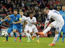 Tor von Wayne Rooney verhilft England zum Sieg