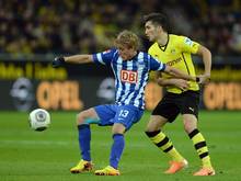 Per Skjelbred (l.) wechselt dauerhaft zu Hertha BSC