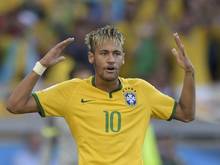 Superstar Neymar ist fit für das Spiel gegen Kolumbien