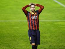 Laboriert an einer Wadenverletzung: Gerard Piqué