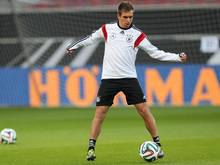Lahm trainiert nach seiner Verletzung wieder