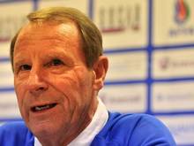 Aserbaidschans Nationaltrainer Berti Vogts