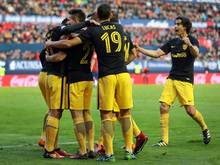 Atlético Madrid hält den Anschluss an die Spitzenränge