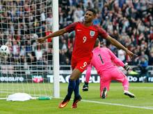 Marcus Rashford trifft für England nach 135 Sekunden