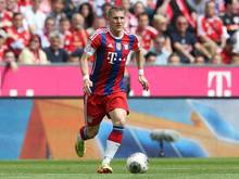 Einsatz im Pokalfinale offen: Bastian Schweinsteiger