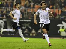 Dani Parejo brachte Valencia per Elfmeter in Führung