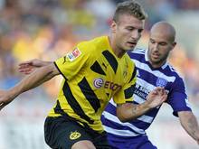 Immobile gab sein Debüt beim Testspiel-Remis in Osnabrück