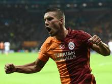 Lukas Podolski springt mit Galatasaray auf Platz zwei
