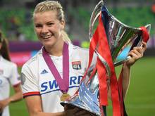 Ada Hegerberg gewann mit Lyon die Champions League
