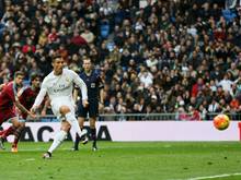 Cristiano Ronaldo trifft per Elfmeter zum 1:0