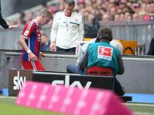 In der 37. Minute ausgewechselt: Bastian Schweinsteiger
