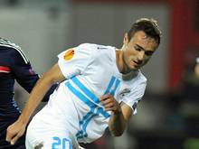 Zoran Kvrzić traf zum 2:0 gegen Dinamo Zagreb