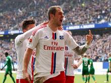 Pierre-Michel Lasogga war gegen Augsburg der Matchwinner