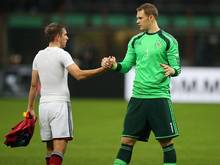Philipp Lahm und Manuel Neuer starten später