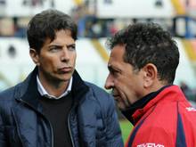 Ex-Klubchef Antonio Pulvirenti (r.) und Pablo Cosentino stehen im Manipulationsskandal im Fokus