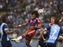 Dante köpfte das 1:0 für die Bayern