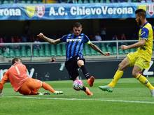 Mauro Icardi erzielte das Tor des Tages für Inter