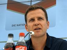 Oliver Bierhoff versprüht Optimismus
